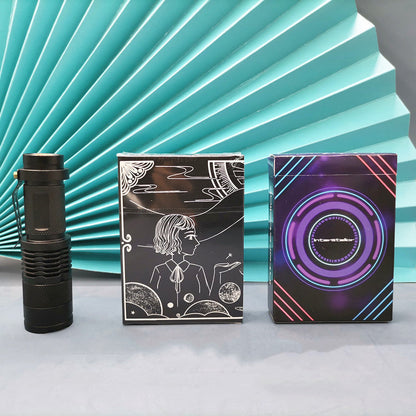Cool UV Glowing Playing Poker Cards, for Kids & Adults