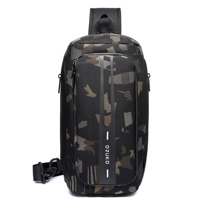Multifunctional Men's Sports Waterproof Sling Bag
