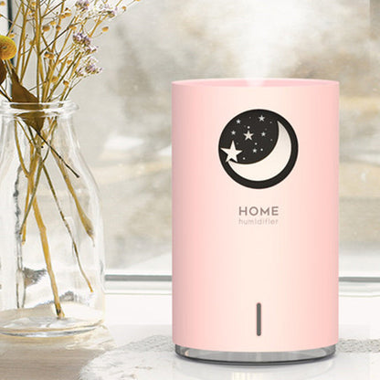 Portable Humidifier with Adjustable Mist Mode, Large Capacity Water Tank, 7-Color LED Light and Auto Shut-off Design, for Bedroom, Home, Office