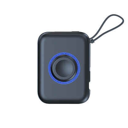 Portable Smartphone Watch 2-In-1 With Built-In Data Cable And Power Bank