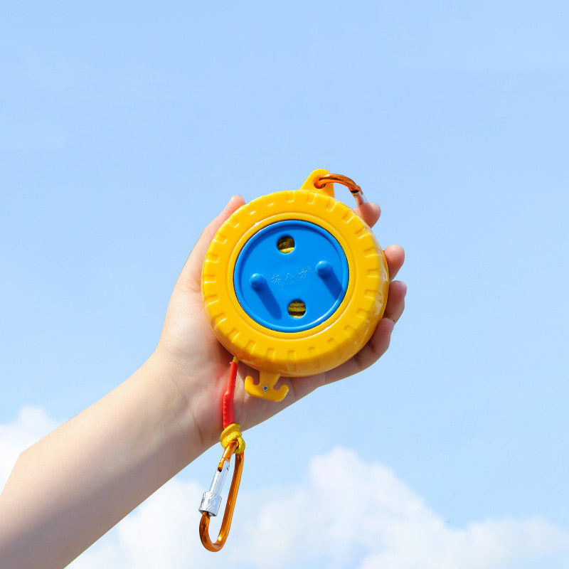 Portable Windproof Non-Slip Punch-Free Clothesline