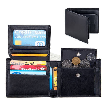 Multi-Functional Men's Short Wallet