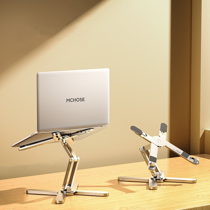 360¬∞ Rotating Cooling Foldable Laptop Stand