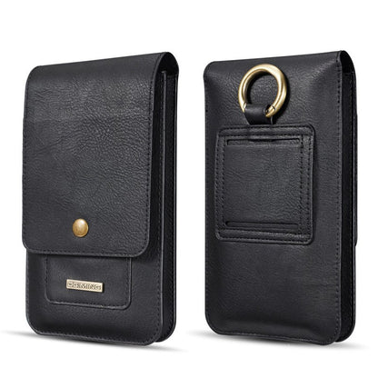 Dual-Layer Men's Phone And Card Wallet Integrated Waist Pack