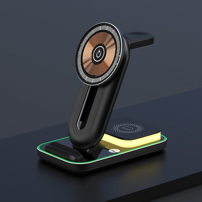 Multi-Functional Magnetic Wireless Charging Phone Stand