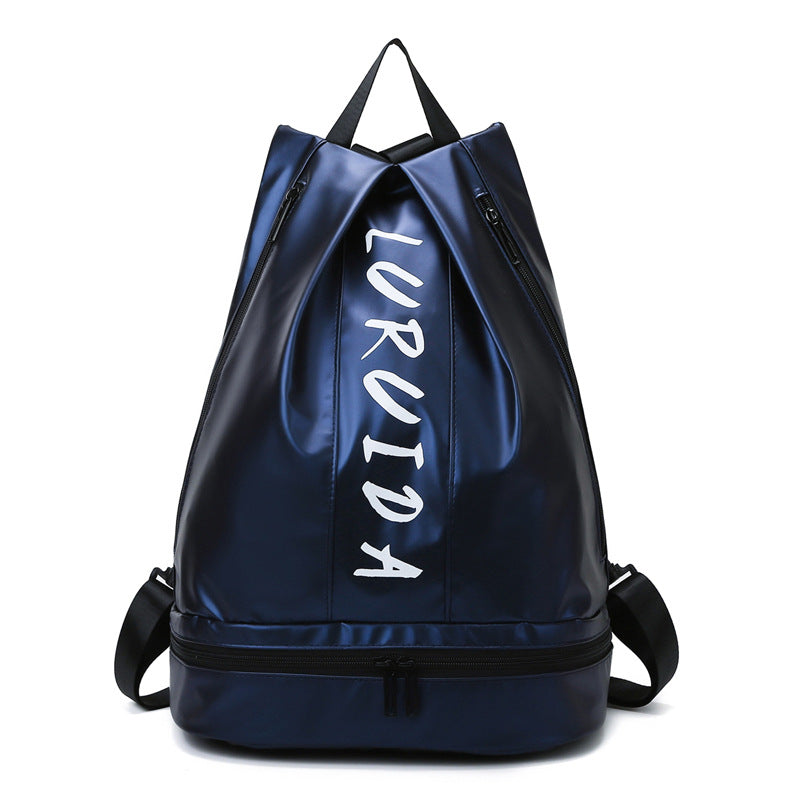 Large Capacity Sport And Fitness Backpack With Wet And Dry Separation