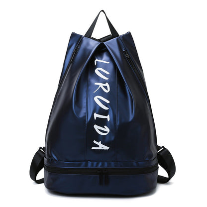 Large Capacity Sport And Fitness Backpack With Wet And Dry Separation