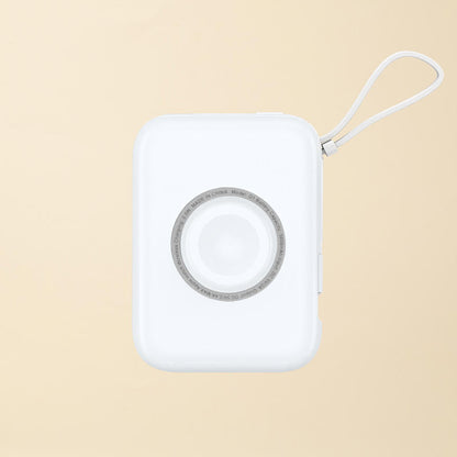 Portable Smartphone Watch 2-In-1 With Built-In Data Cable And Power Bank
