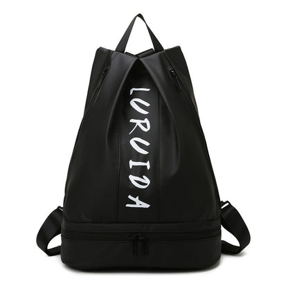 Large Capacity Sport And Fitness Backpack With Wet And Dry Separation