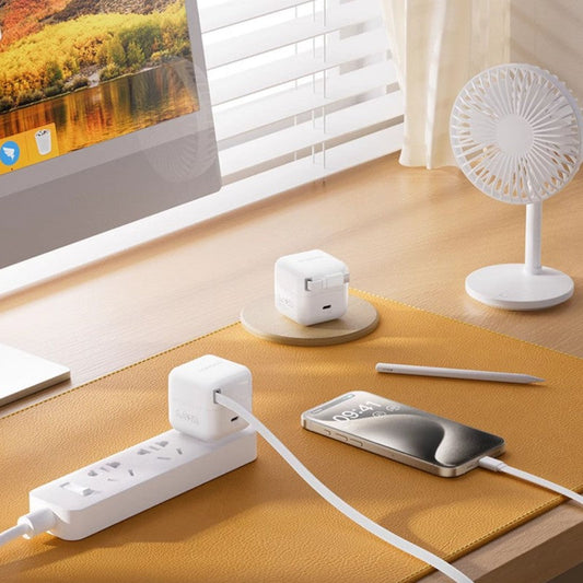 35W Dual-Port Built-In Cable Fast Charger Kit (US Standard)