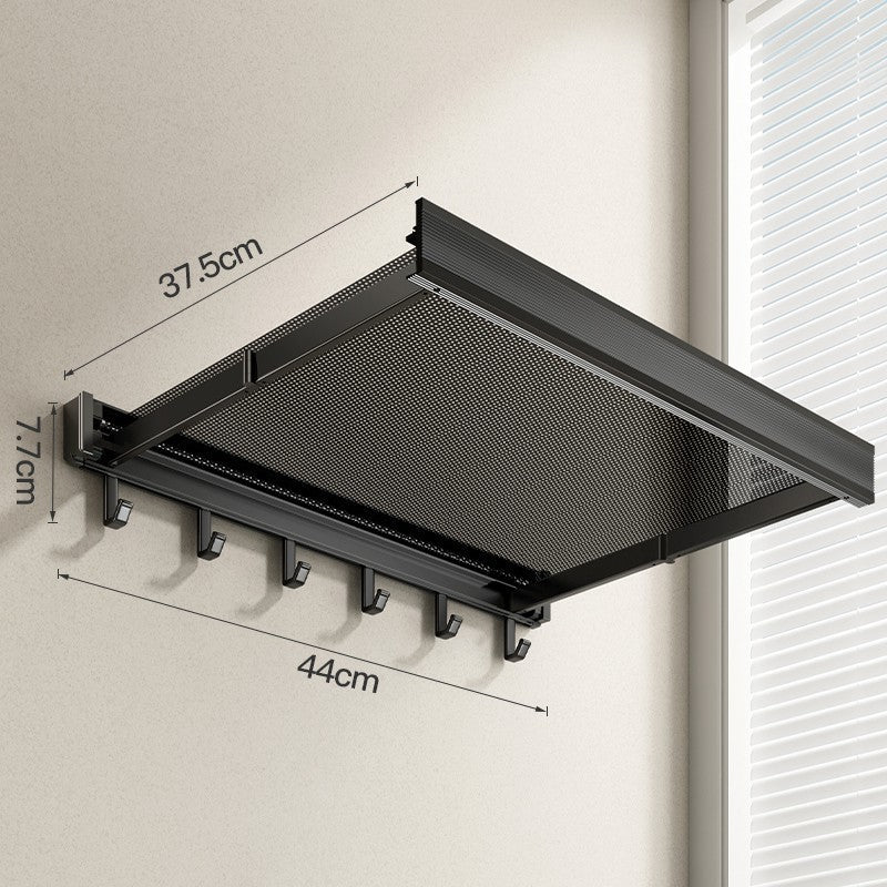 Invisible Folding Non-Punch Wall-Mounted Storage Shelf