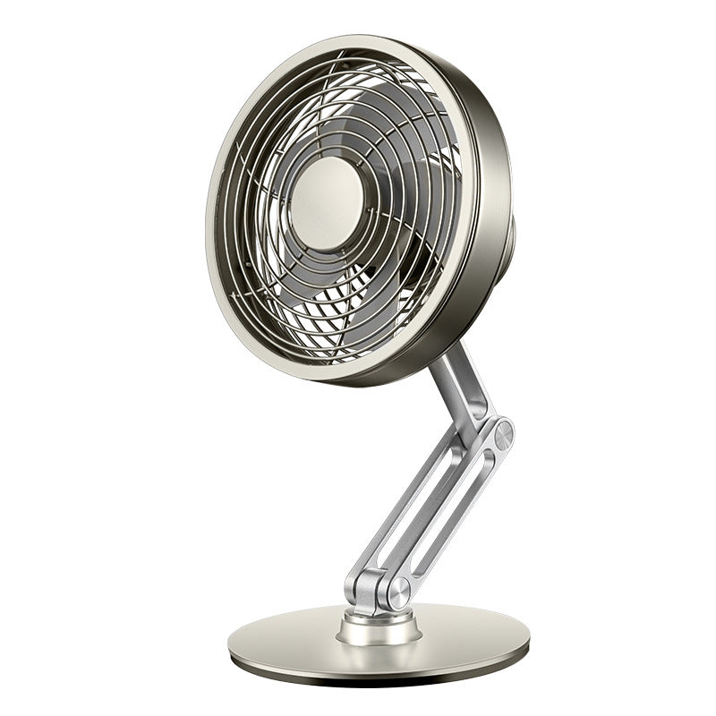 Desktop 360¬∞ Rotatable Foldable Metal Mini Fan