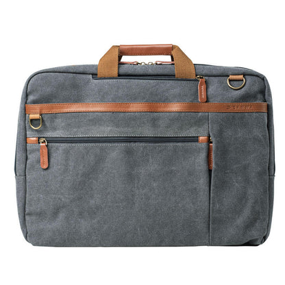 Retro Casual Crossbody Backpack With Laptop Compartment