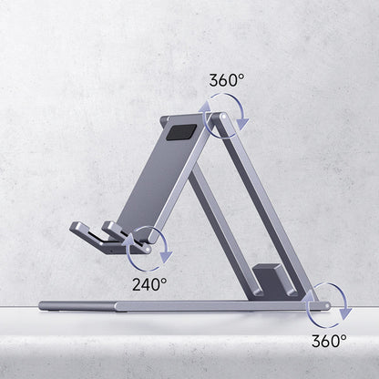 Folding Card Type Metal Adjustable Phone Holder