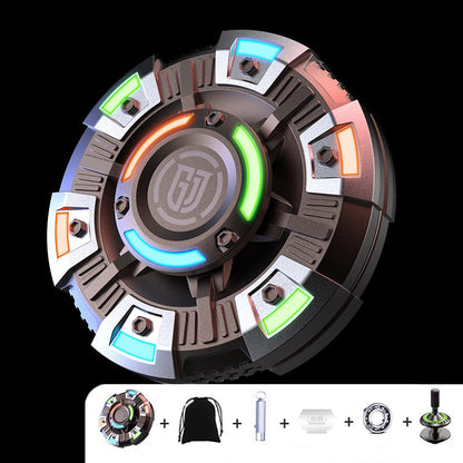 Illuminated Pop Coin Fingertip Spinner