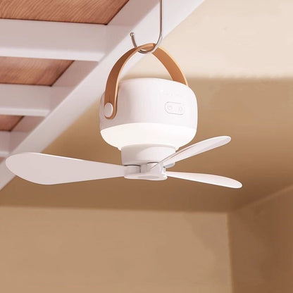 Multifunctional Portable Silent Electric Fan Light