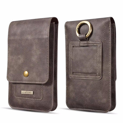 Dual-Layer Men's Phone And Card Wallet Integrated Waist Pack
