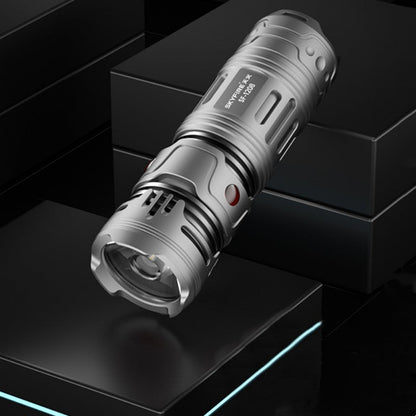 High-Intensity Rechargeable Super-Bright Fingertip Gyro Flashlight