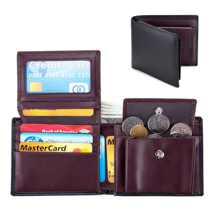 Multi-Functional Men's Short Wallet