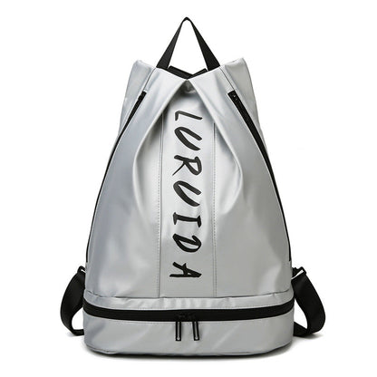 Large Capacity Sport And Fitness Backpack With Wet And Dry Separation