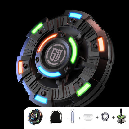 Illuminated Pop Coin Fingertip Spinner