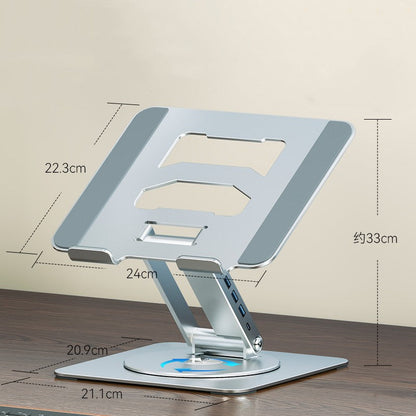 360¬∞ Rotating Lift And Expand Docking Station Stand