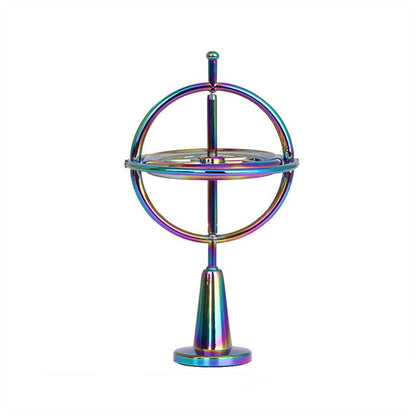 Stress-Reducing Rotating Alloy Anti-Gravity Gyroscope