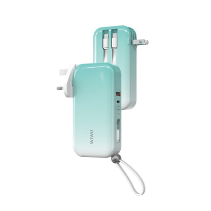 10000mAh Built-In Cable Travel Power Bank