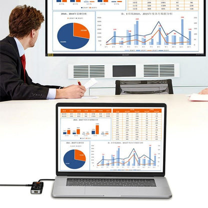 Eight-In-One Multi-Interface Transparent Expansion Dock