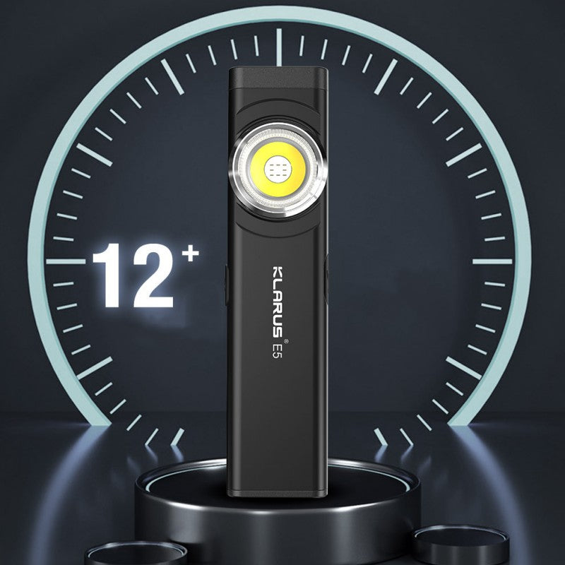Compact And Portable High-Intensity Dual Light Source EDC Magnetic Flashlight