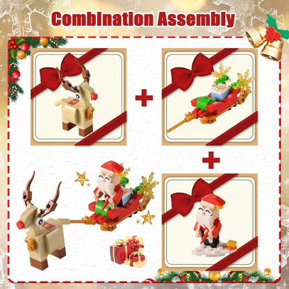 Christmas Tree Advent Calendar | 24 Days Countdown Building Blocks Set