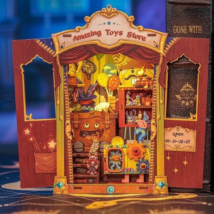 Amazing Toy Store DIY Book Nook Kit | Mini Magic Shop