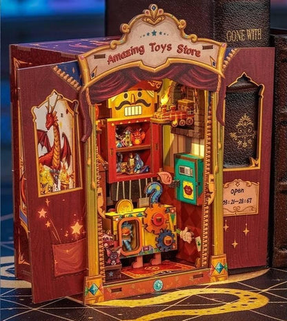 Amazing Toy Store DIY Book Nook Kit | Mini Magic Shop