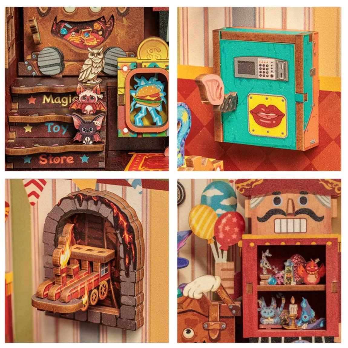 Amazing Toy Store DIY Book Nook Kit | Mini Magic Shop