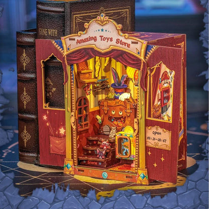Amazing Toy Store DIY Book Nook Kit | Mini Magic Shop
