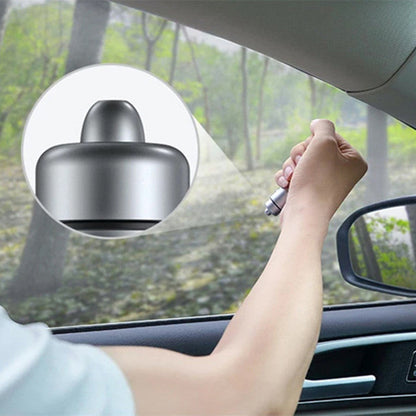 Dual Port Car Charger with Window Breaker and Seat Belt Cutter