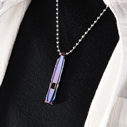 Titanium Alloy Waterproof Outdoor Survival Whistle