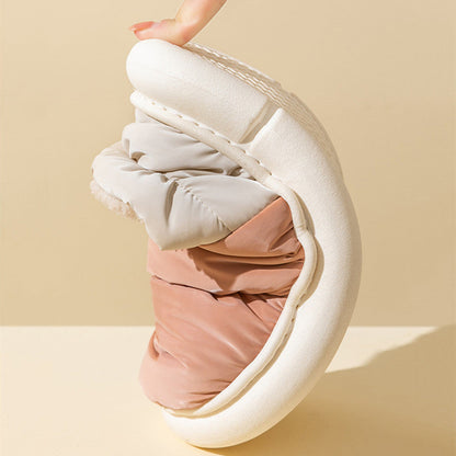 Non-Slip Waterproof Cotton Slippers