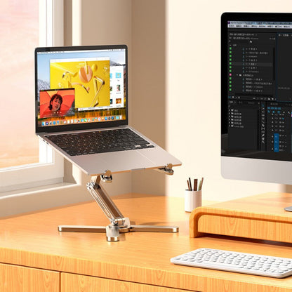 360¬∞ Rotating Cooling Foldable Laptop Stand