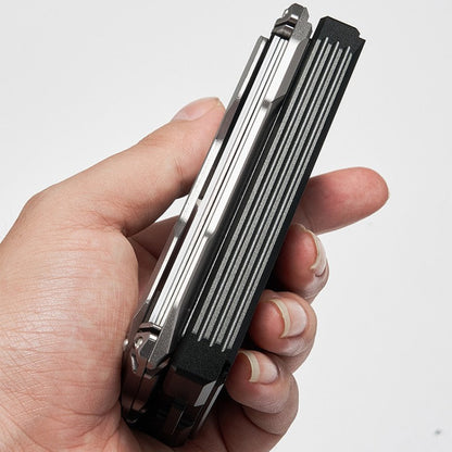Ultra-Thin Metal Wallet For Work IDs And Cards