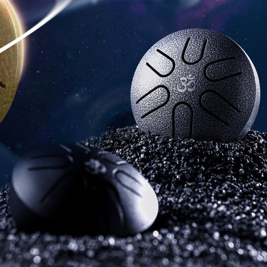 3-Inch 6-Tone Portable Percussion Air Drum