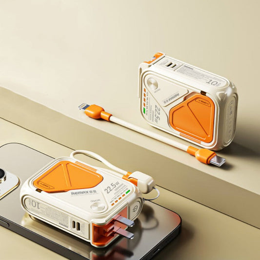 22.5W Built-In Cable 10,000mAh Multi-Functional Power Bank (US Standard)