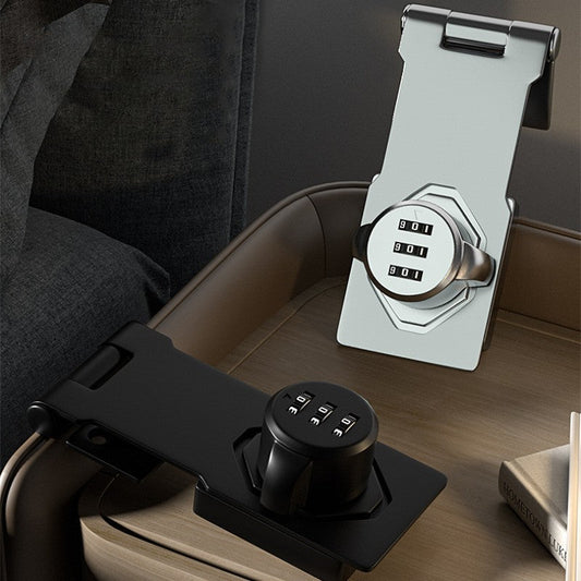 Non-Perforated Anti-Prying Security Password Lock