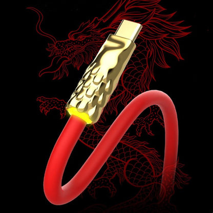 Liquid Silicone With Built-in Breathing Light Fast Charging Data Cable
