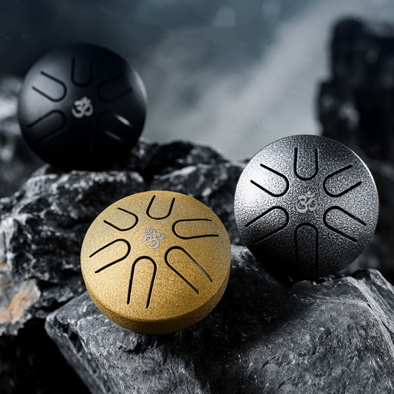 3-Inch 6-Tone Portable Percussion Air Drum