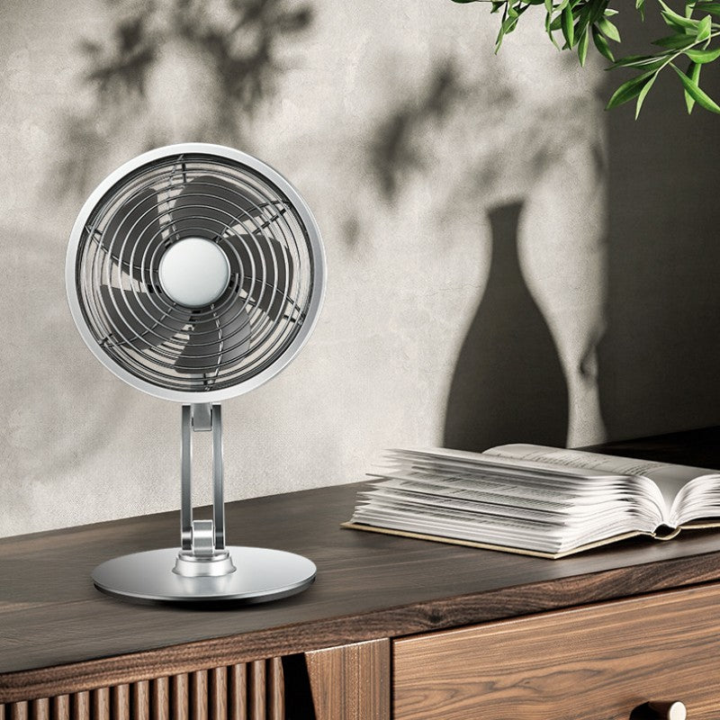 Desktop 360¬∞ Rotatable Foldable Metal Mini Fan