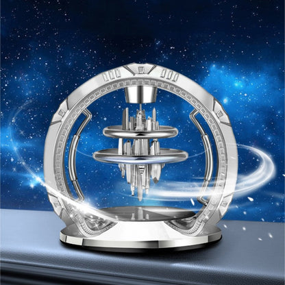 Solar-Powered Rotating Car Aromatherapy Diffuser