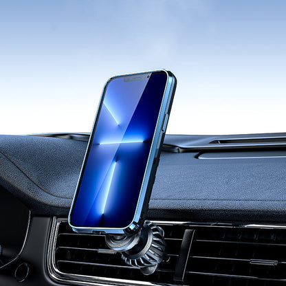 Magnetic Aluminum Alloy Rotatable Car Phone Holder