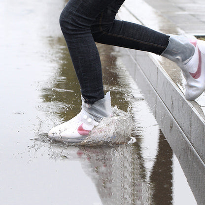 Waterproof, Non-Slip, Thickened And Wear-Resistant Rain Shoe Cover