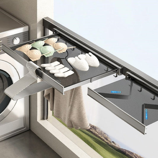 Invisible Folding Non-Punch Wall-Mounted Storage Shelf
